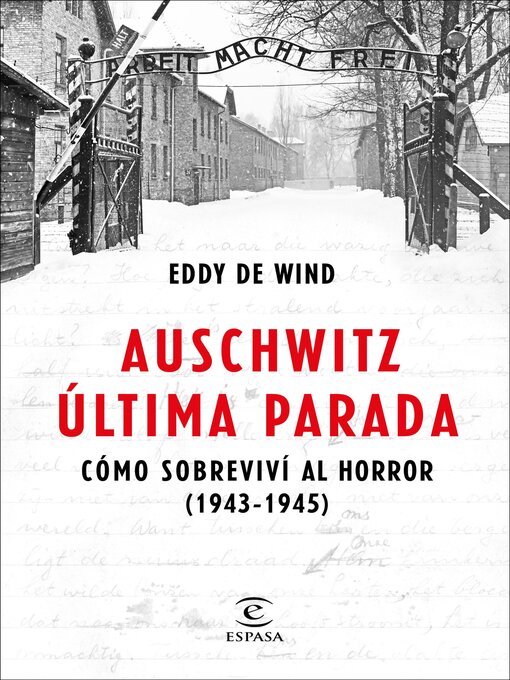 Detalles del título Auschwitz, última parada de Eddy de Wind - Lista de espera